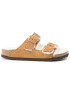 Birkenstock Bačkory Arizona Fur 1001135 Hnědá - Pepit.cz