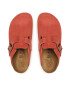 Birkenstock Nazouváky Boston 1025689 Červená - Pepit.cz