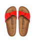 Birkenstock Nazouváky Madrid 1024111 Červená - Pepit.cz