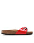 Birkenstock Nazouváky Madrid Bs 1019460 Červená - Pepit.cz