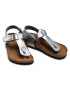 Birkenstock Sandály Kairo Hl Kids 1019167 Stříbrná - Pepit.cz