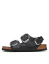 Birkenstock Sandály Milano 1024953 Černá - Pepit.cz