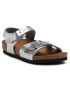 Birkenstock Sandály Rio Kids 1019157 Stříbrná - Pepit.cz