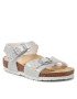 Birkenstock Sandály Rio Kids 1022198 Stříbrná - Pepit.cz