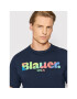 Blauer T-Shirt Arcobaleno BLUH02173 004547 Tmavomodrá Regular Fit - Pepit.cz