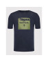 Blauer T-Shirt Tictical 22SBLUH02428-006286 Tmavomodrá Regular Fit - Pepit.cz