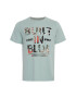 Blend T-Shirt 20715039 Zelená Regular Fit - Pepit.cz