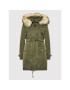 Blugirl Blumarine Parka RH1265-T8727 Zelená Regular Fit - Pepit.cz