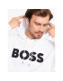 Boss Mikina 50486243 Bílá Regular Fit - Pepit.cz