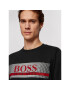 Boss Mikina Authentic 50449939 Černá Regular Fit - Pepit.cz