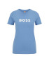 Boss T-Shirt 50468356 Modrá Regular Fit - Pepit.cz