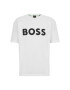 Boss T-Shirt 50483774 Bílá Relaxed Fit - Pepit.cz