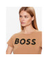 Boss T-Shirt 50484646 Béžová Slim Fit - Pepit.cz