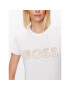 Boss T-Shirt 50489531 Bílá Slim Fit - Pepit.cz