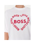 Boss T-Shirt 50491408 Bílá Relaxed Fit - Pepit.cz