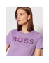 Boss T-Shirt C_Elogo_4 50464505 Fialová Regular Fit - Pepit.cz