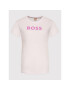 Boss T-Shirt C_Elogo_7 50472255 Růžová Regular Fit - Pepit.cz