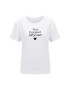 Boss T-Shirt Eromance_Vd 50452527 Bílá Regular Fit - Pepit.cz