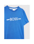 Boss T-Shirt J25N29 S Modrá Regular Fit - Pepit.cz