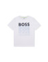 Boss T-Shirt J25O05 D Bílá Regular Fit - Pepit.cz