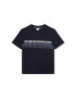 Boss T-Shirt J25O06 S Tmavomodrá Regular Fit - Pepit.cz