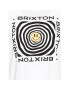 Brixton T-Shirt Dizzy 16867 Bílá Regular Fit - Pepit.cz