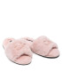 Calvin Klein Bačkory Slipper Sandal Fur HW0HW00634 Růžová - Pepit.cz