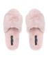 Calvin Klein Bačkory Slipper Sandal Fur HW0HW00634 Růžová - Pepit.cz