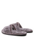 Calvin Klein Bačkory Slipper Sandal Fur HW0HW01226 Šedá - Pepit.cz