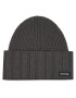 Calvin Klein Čepice Elevated Rib Beanie K50K510985 Šedá - Pepit.cz