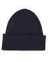 Calvin Klein Čepice Leather Patch Docker Beanie K50K510978 Tmavomodrá - Pepit.cz