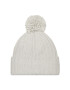 Calvin Klein Čepice Oversized Knit Beanie W/Pompom K60K608535 Šedá - Pepit.cz