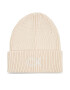 Calvin Klein Čepice Re-Lock Beanie W/Emb K60K608660 Écru - Pepit.cz