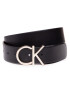 Calvin Klein Dámský pásek Ck Adj.Logo Belt 3.5Cm K60K602141 Černá - Pepit.cz