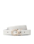 Calvin Klein Dámský pásek Ck Frame 30Mm Belt K60K608899 Bílá - Pepit.cz