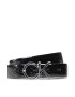 Calvin Klein Dámský pásek Ck Frame 30mm Belt Patent K60K608902 Černá - Pepit.cz