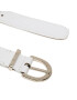 Calvin Klein Dámský pásek Ck Must Metal Loop Rnd Belt 25 Mm K60K610158 Bílá - Pepit.cz