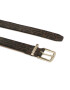 Calvin Klein Dámský pásek Ck Must Sqr Belt 25Mm Mono K60K610384 Hnědá - Pepit.cz