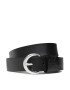 Calvin Klein Dámský pásek Classic Double Loop Belt 30mm K60K610362 Černá - Pepit.cz