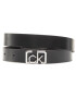 Calvin Klein Dámský pásek Plaque Skinny Belt 20Mm K60K607325 Černá - Pepit.cz