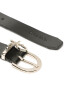 Calvin Klein Dámský pásek Re-Lock 25Mm Charm Belt K60K610015 Černá - Pepit.cz