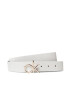 Calvin Klein Dámský pásek Re-Lock Belt 30Mm Embossed K60K608617 Bílá - Pepit.cz