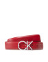 Calvin Klein Dámský pásek Re-Lock Ck Logo Belt 30Mm K60K610157 Červená - Pepit.cz