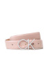 Calvin Klein Dámský pásek Re-Lock Ck Logo Belt 30MM K60K610157 Růžová - Pepit.cz