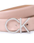 Calvin Klein Dámský pásek Re-Lock Ck Logo Belt 30MM K60K610157 Růžová - Pepit.cz