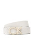 Calvin Klein Dámský pásek Re-Lock Ck Rev Belt 30mm K60K610156 Bílá - Pepit.cz