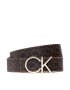 Calvin Klein Dámský pásek Re-Lock Ck Rev Belt 30mm K60K610156 Hnědá - Pepit.cz