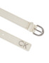 Calvin Klein Dámský pásek Re-Lock Rnd Bckl Blt W/Tip K60K611103 Écru - Pepit.cz