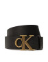 Calvin Klein Dámský pásek Round Mono Lthr Belt 35Mm K60K610896 Černá - Pepit.cz