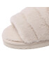 Calvin Klein Jeans Bačkory Home Slipper Fakefur Elastic YW0YW00751 Béžová - Pepit.cz